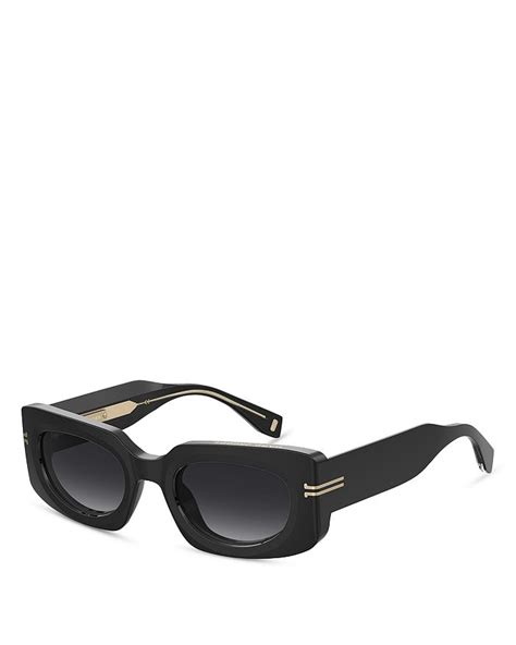 marc jacobs rectangular sunglasses|marc jacobs sunglasses sunglass hut.